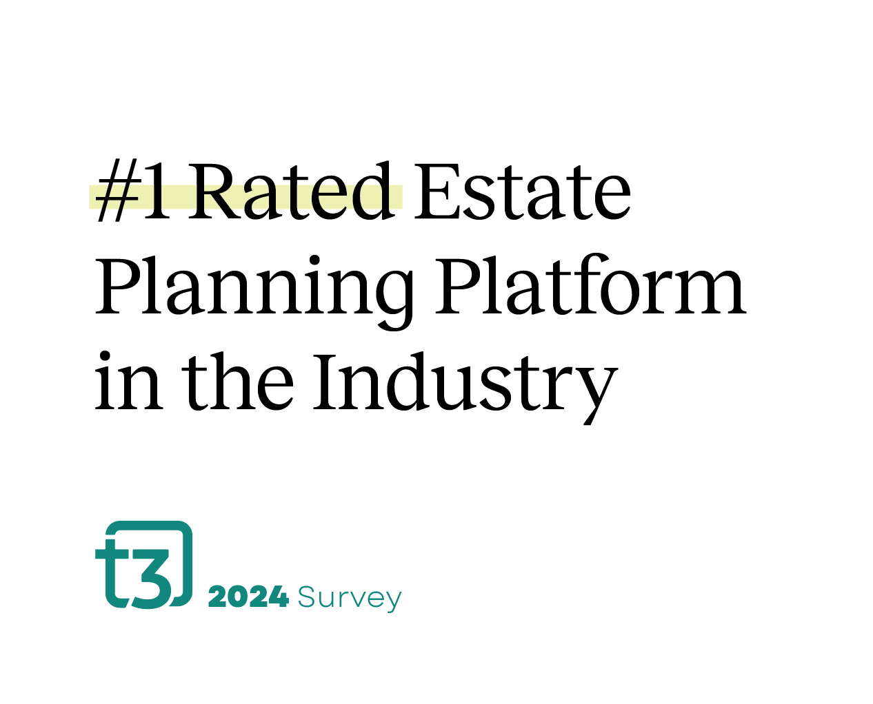 #1 Rated Real Estate Planning Platform in the Industry
