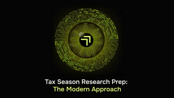 Tax Season Research Prep: The Modern Approach
